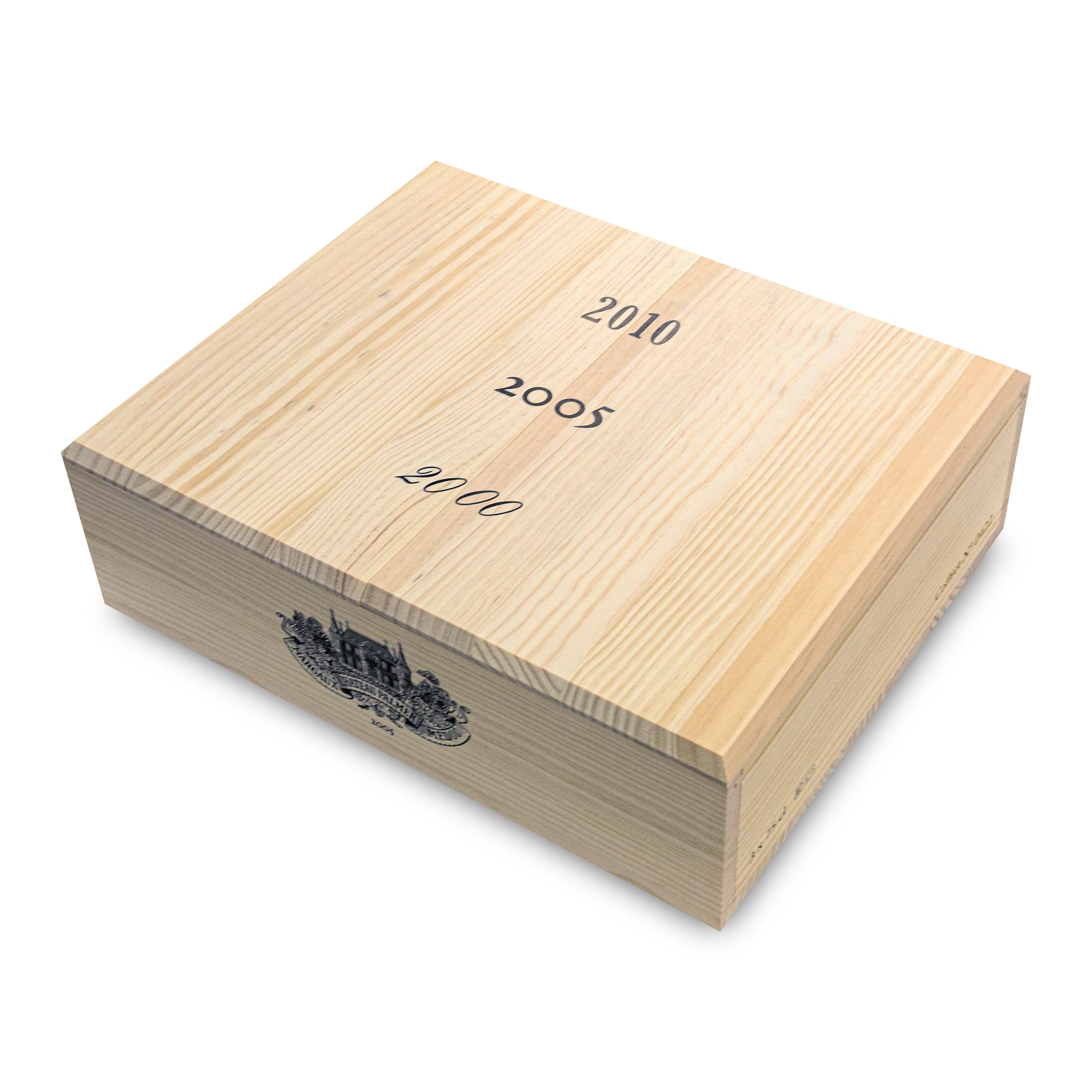 Figeac 2010, Palmer 2005, Leoville Las Cases 2000 Sammlerbox - 3 Flaschen Rotwein trocken (0,75 l) in limitierter Holzbox