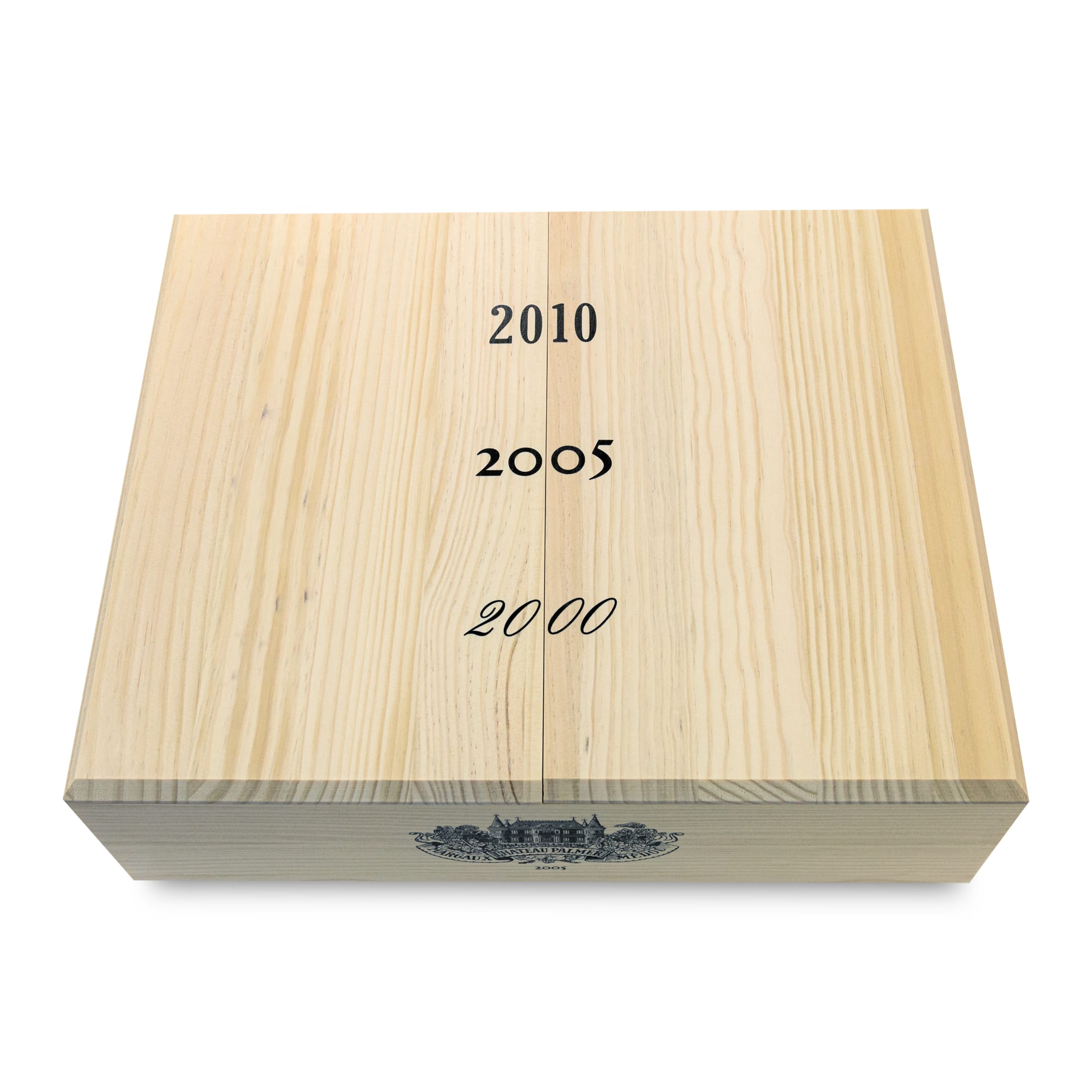 Figeac 2010, Palmer 2005, Leoville Las Cases 2000 Sammlerbox - 3 Flaschen Rotwein trocken (0,75 l) in limitierter Holzbox