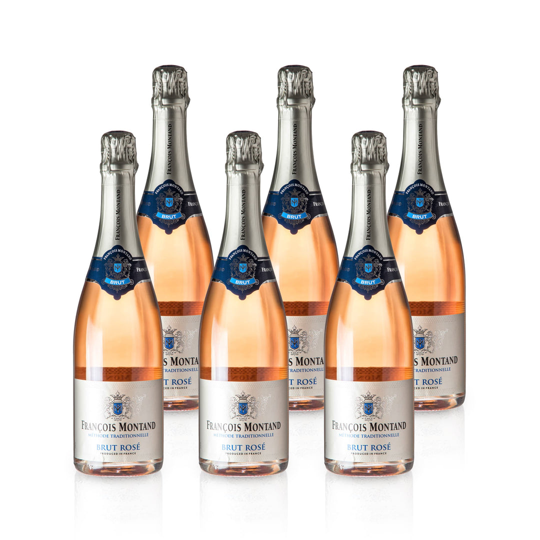 Rosé Sekt Brut – François Montand – Méthode Traditionelle – Jura, Frankreich