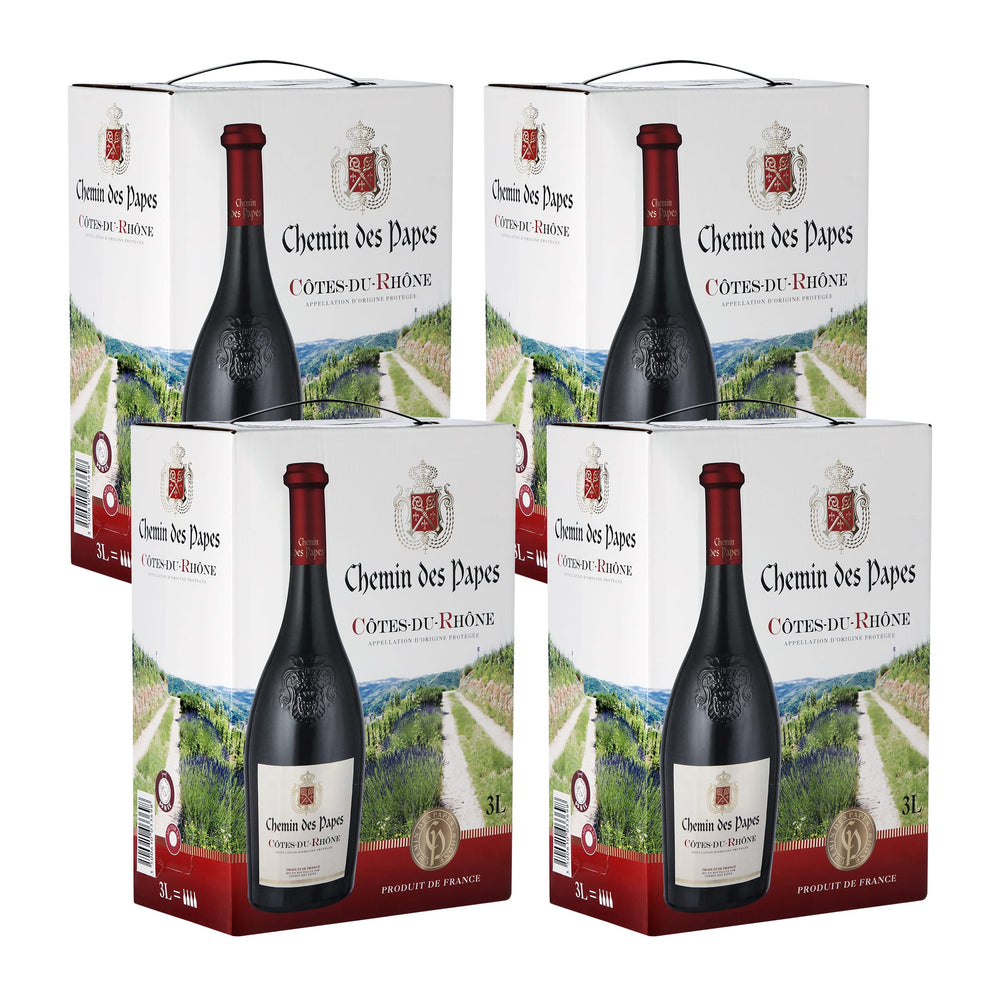 Chemin des Papes Côtes du Rhône AOP - Bag-in-Box 3 l