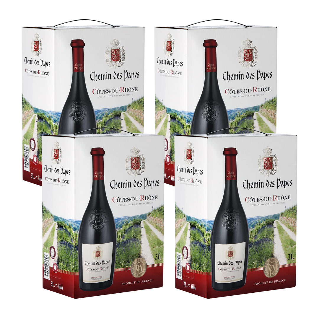 Chemin des Papes Côtes du Rhône AOP - Bag-in-Box 3 l