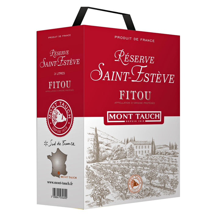 Mont Tauch Saint-Estève - Fitou AOP - Bag-in-Box 3 l