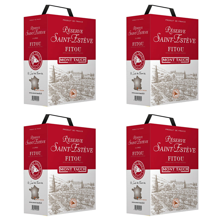 Mont Tauch Saint-Estève - Fitou AOP - Bag-in-Box 3 l