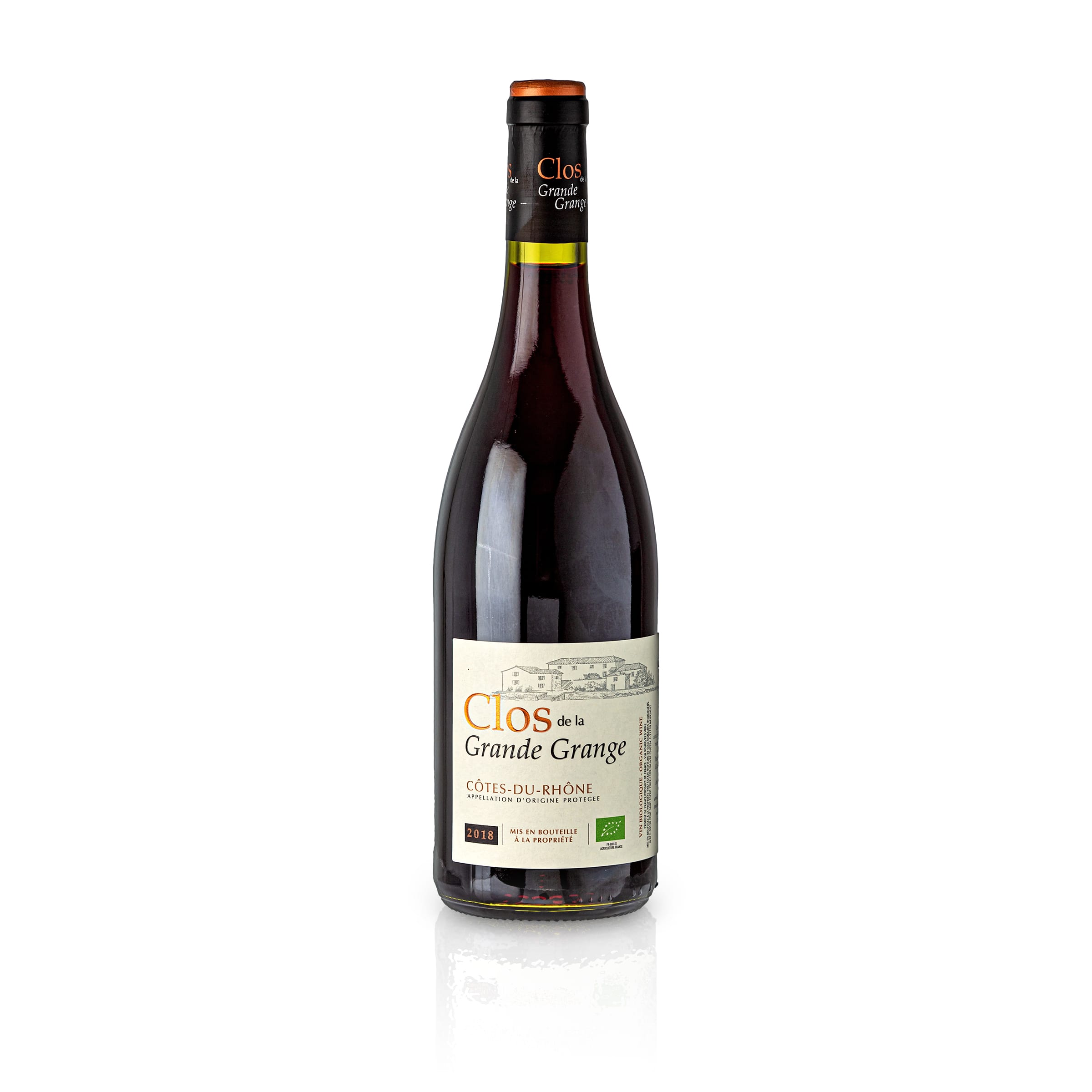 [Paket 1] Clos de la Grande Grange Rotwein - Côtes du Rhône