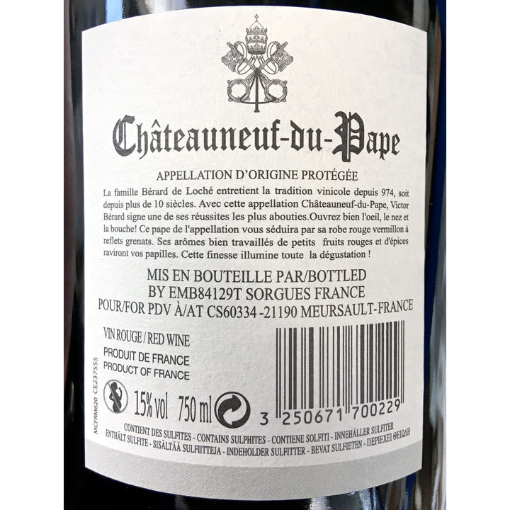 2019 Victor Bérard Châteauneuf du Pape AOP