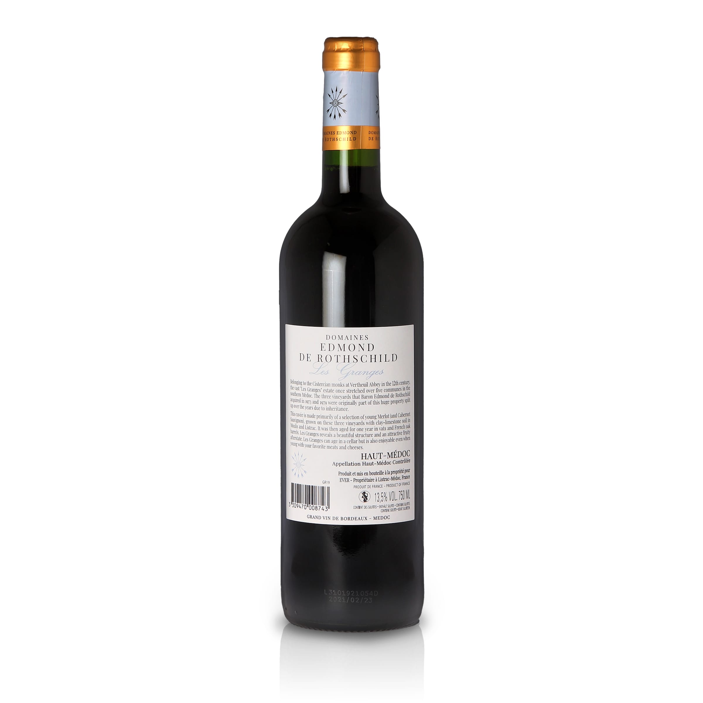 2019 Les Granges des Domaines Edmond de Rothschild - Frankreich