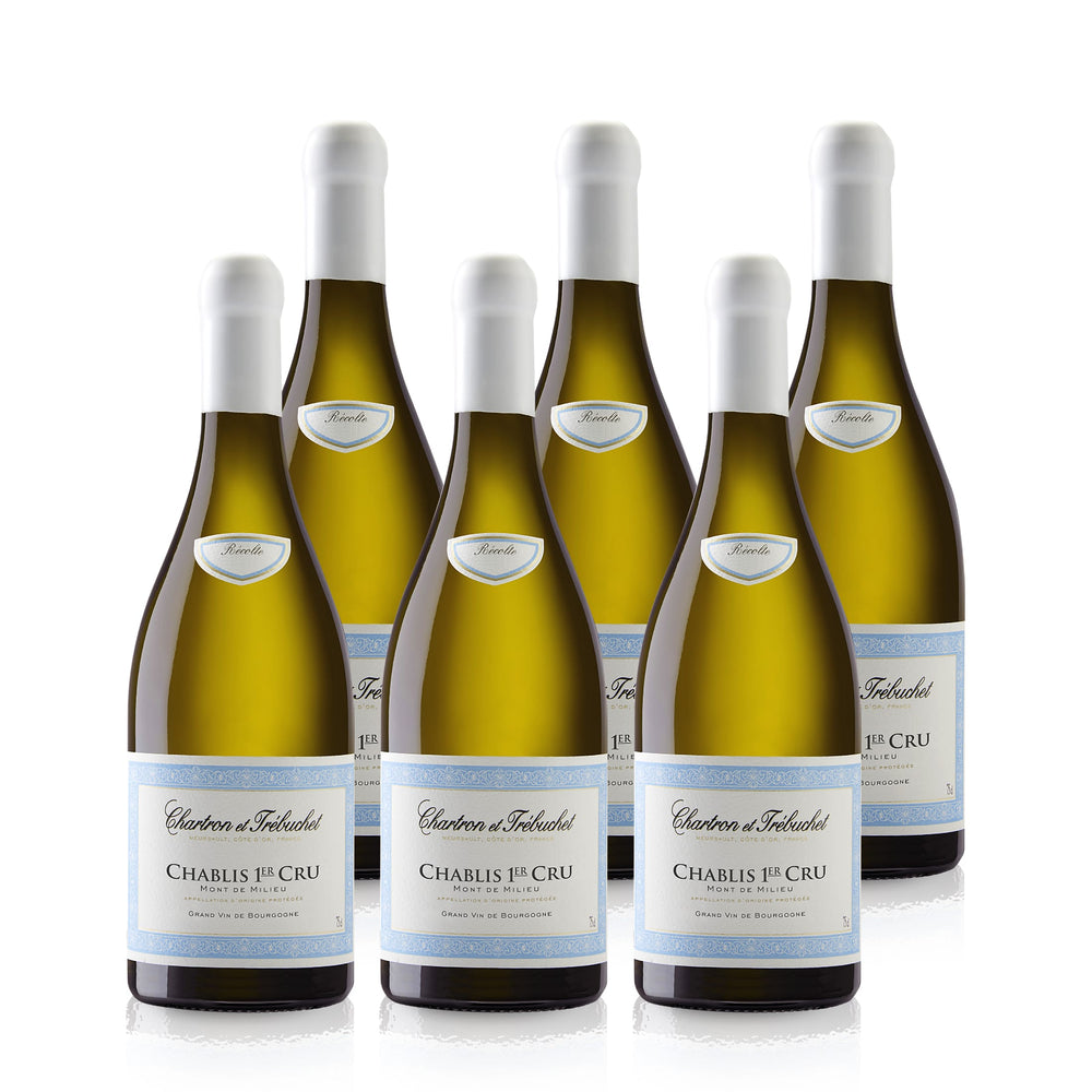 2021 Chablis 1er Cru Mont de Milieu AOP - Grand Vin De Bourgogne - Chartron & Trébuchet