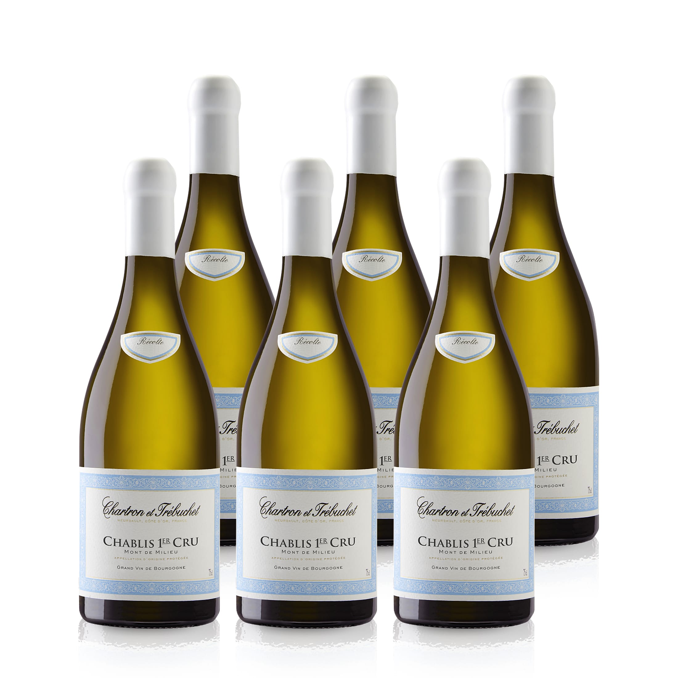 2021 Chablis 1er Cru Mont de Milieu AOP - Grand Vin De Bourgogne - Chartron & Trébuchet