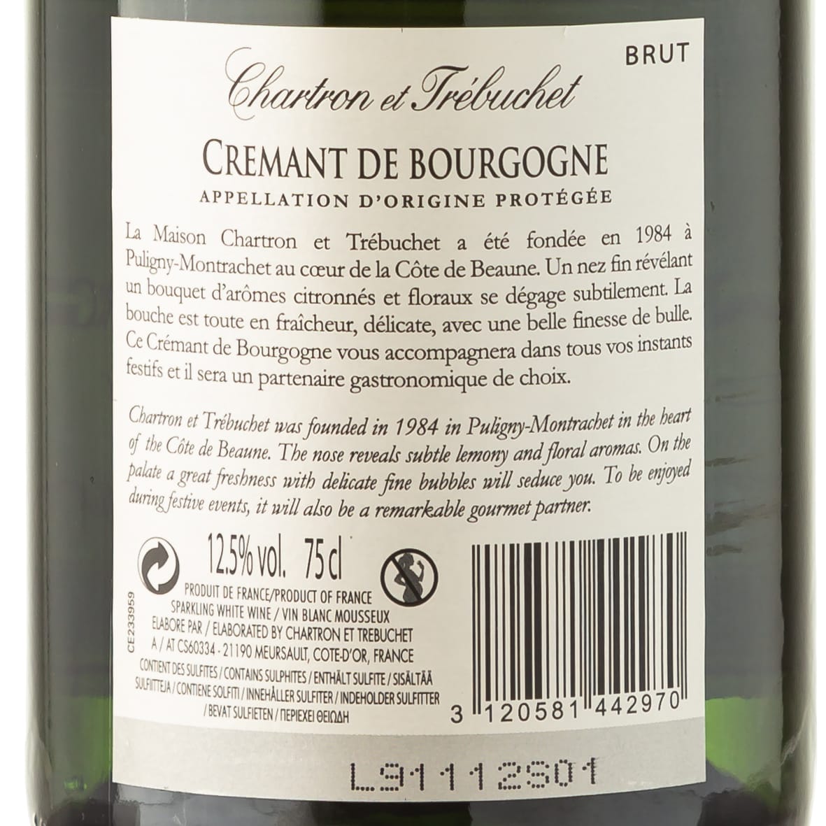 2017 Chartron & Trébuchet - Domaine Chartron & Trébuchet