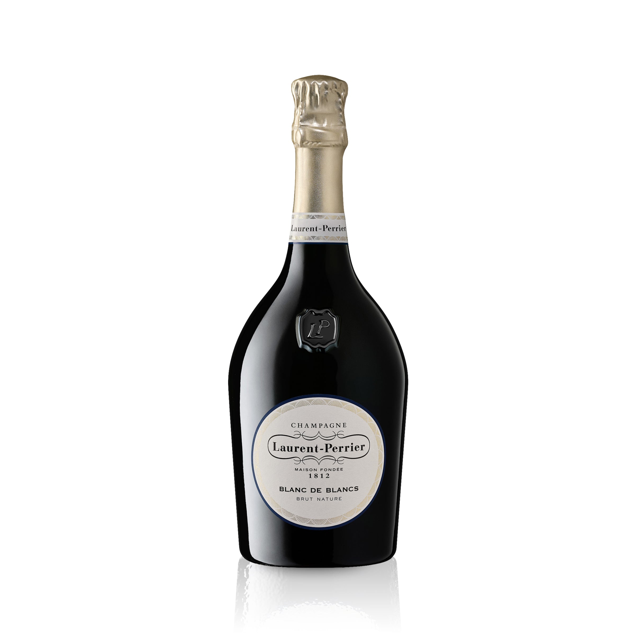 Champagne Laurent-Perrier Cuvée Rosé Brut and Champagne Blanc de Blancs in wooden box - limited edition