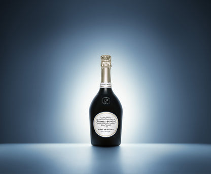 Champagne Laurent-Perrier Cuvée Rosé Brut  und Champagne Blanc de Blancs in Holzkiste - limitierte Auflage