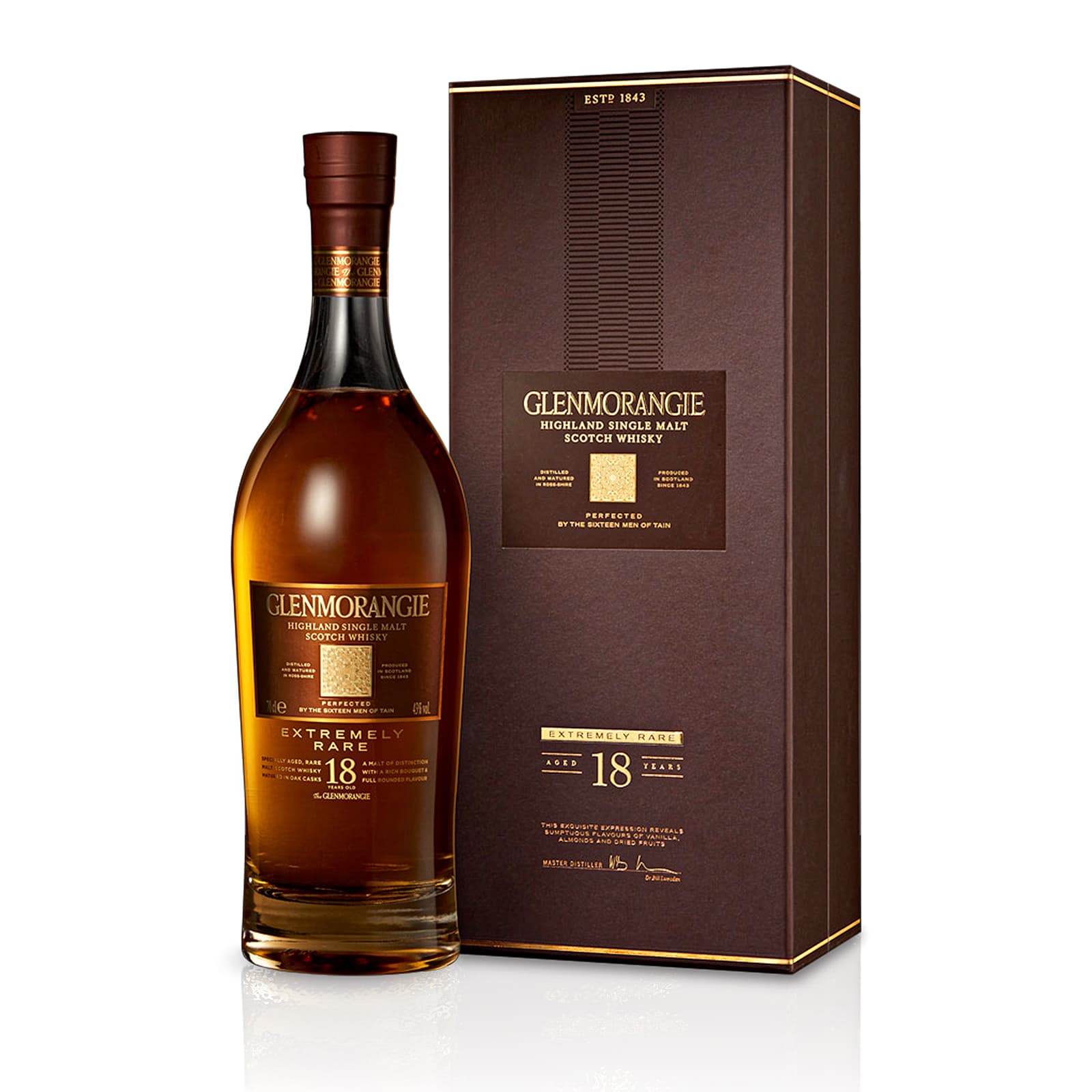 Whisky Glenmorangie Single Malt 18 Years Old