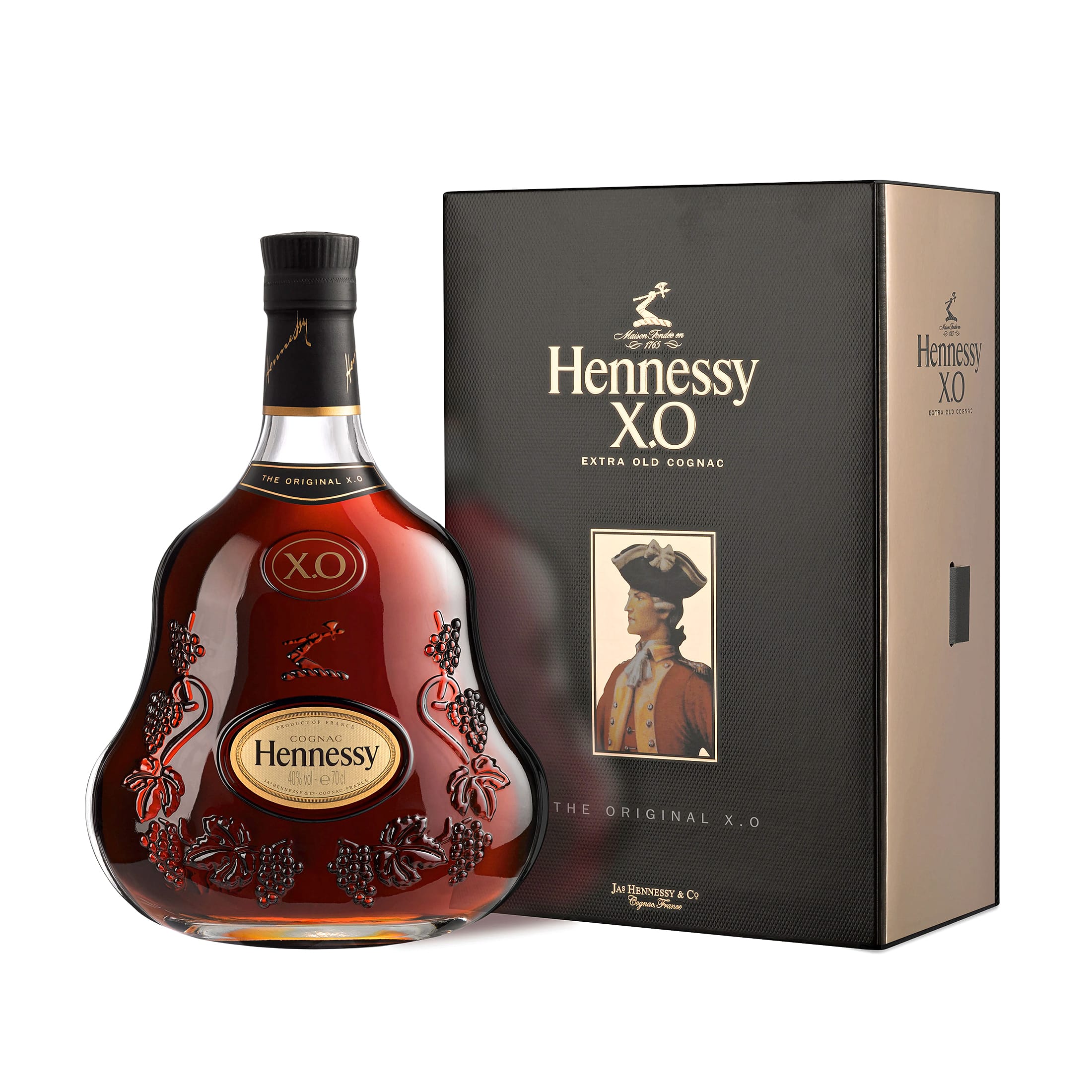 Hennessy X.O Extra Old Cognac in Geschenkverpackung 0,7l 40% Vol
