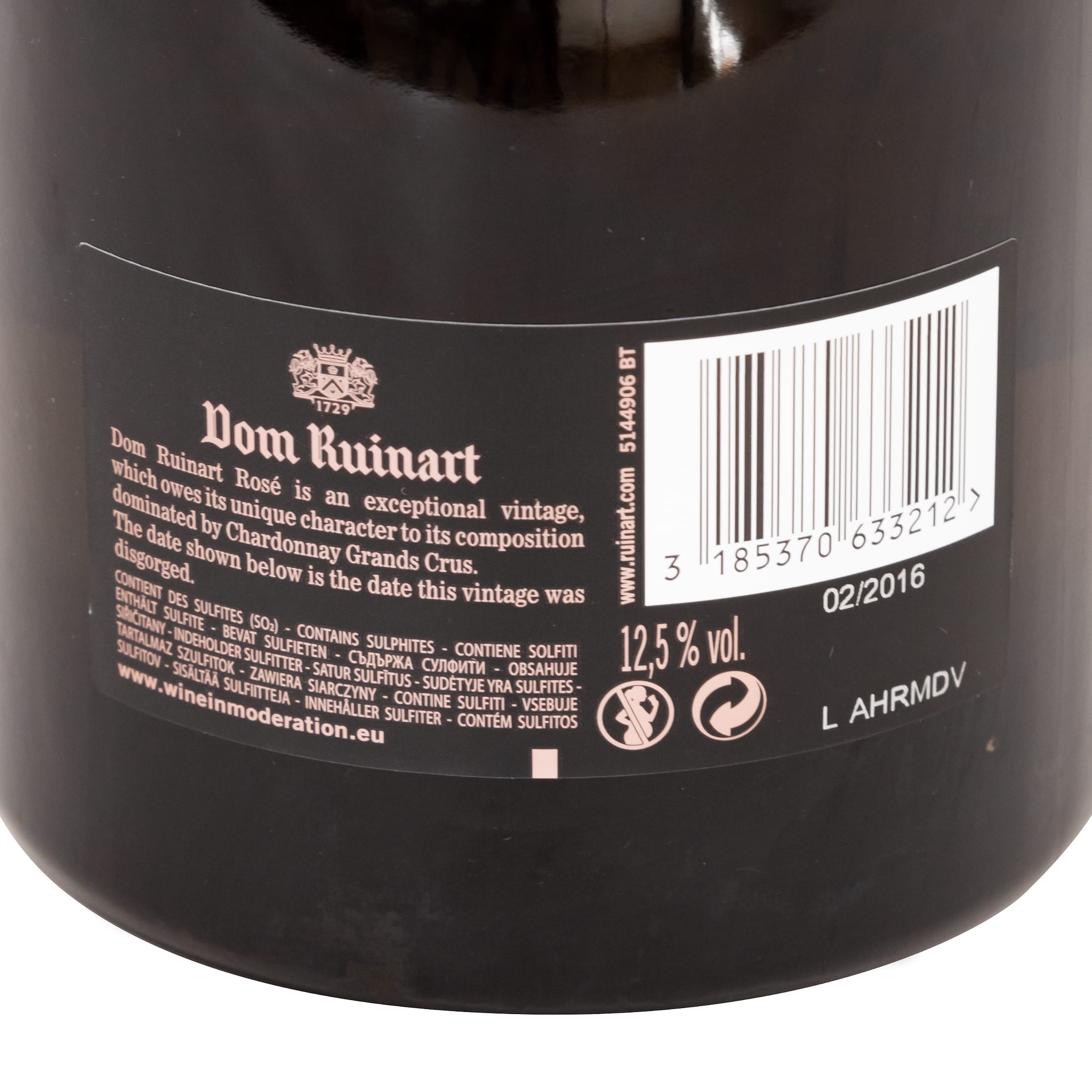 2004 Dom Ruinart Rosé Vintage with gift box Champagne (1 x 0.75 l)