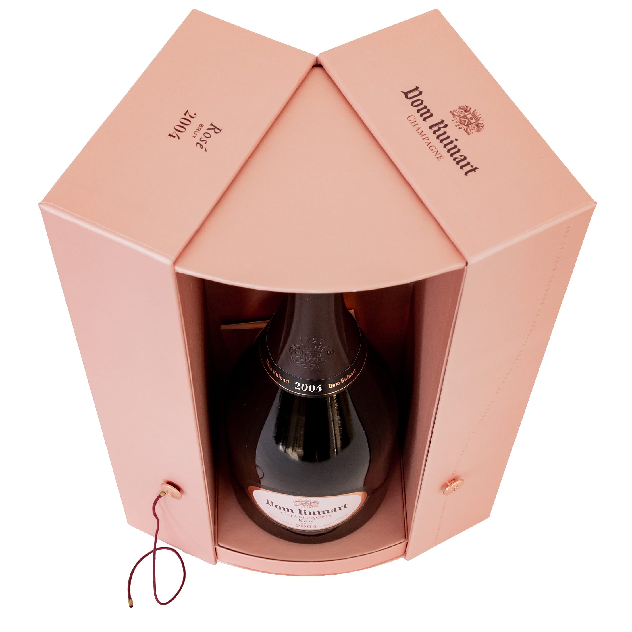 2004 Dom Ruinart Rosé Vintage with gift box Champagne (1 x 0.75 l)