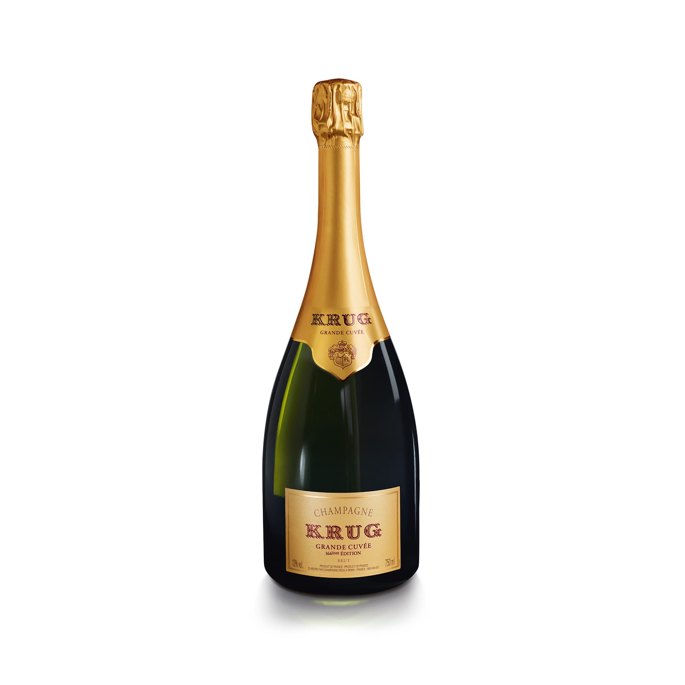 Krug Grande Cuvée 166ème Edition Brut Champagne in Geschenkverpackung