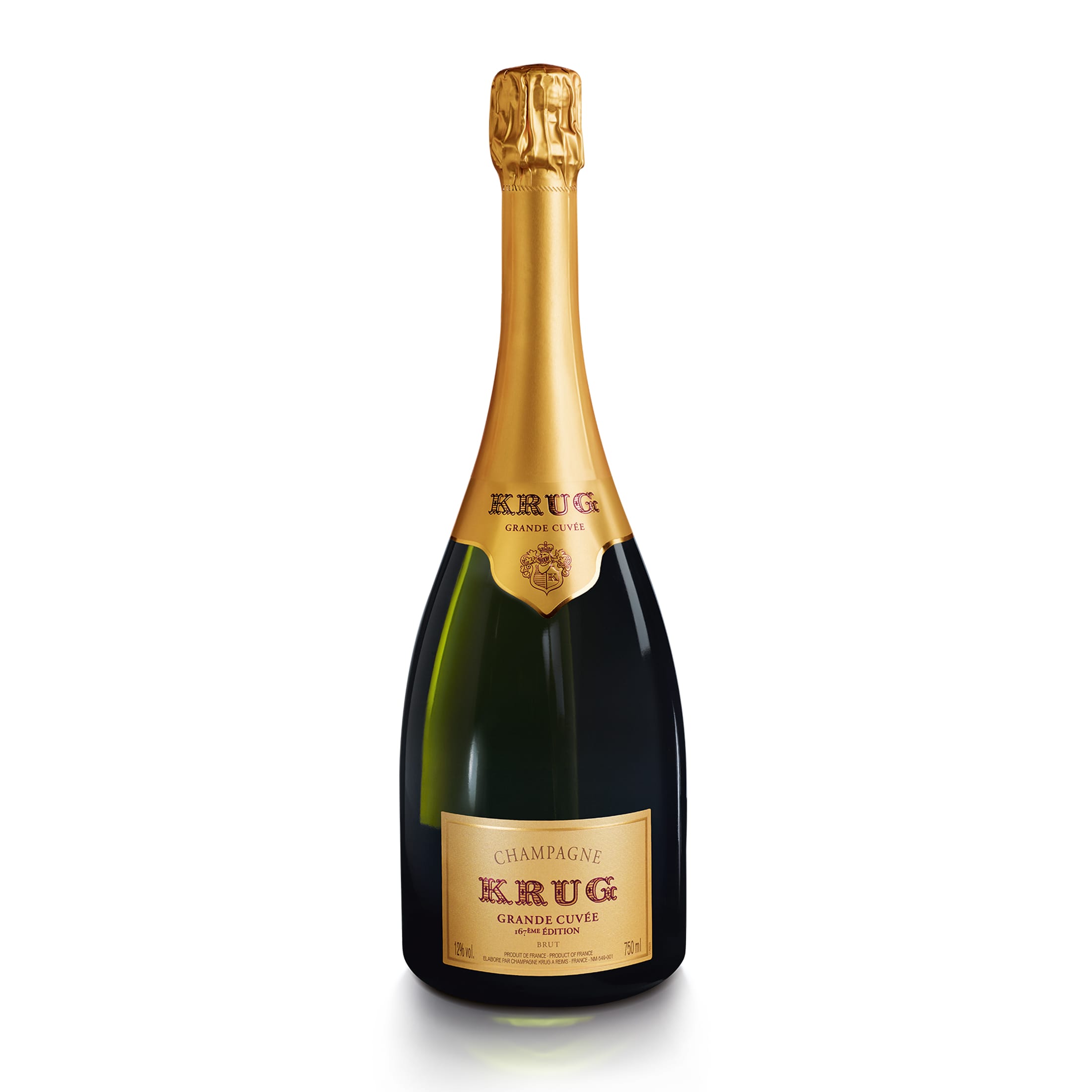 Krug Grande Cuvée 167ème Edition Brut Champagne in Geschenkverpackung