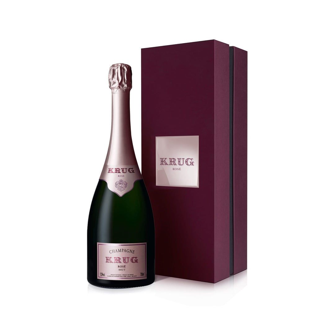 Krug Rosé Brut Champagne in gift box