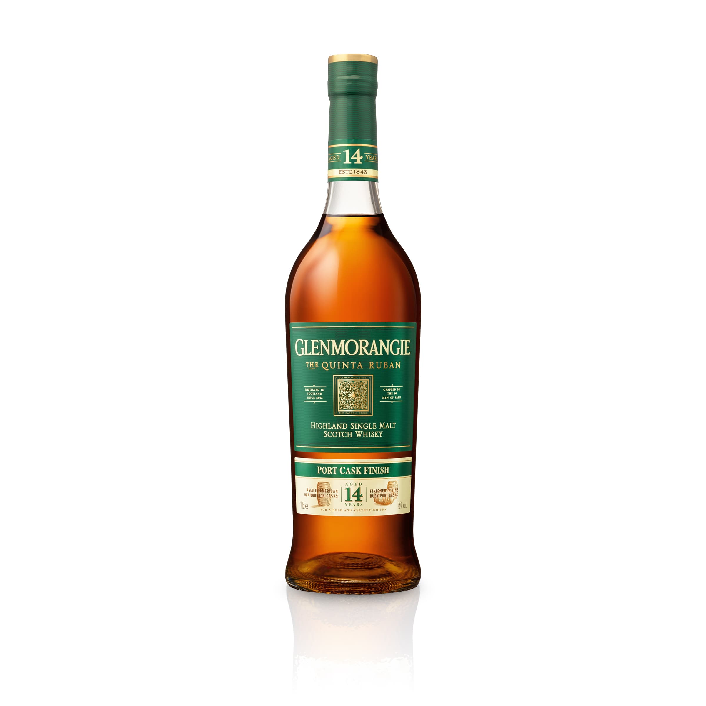 Whisky Glenmorangie Single Malt Quinta Ruban "Extra Matured" - Aged 14 Years