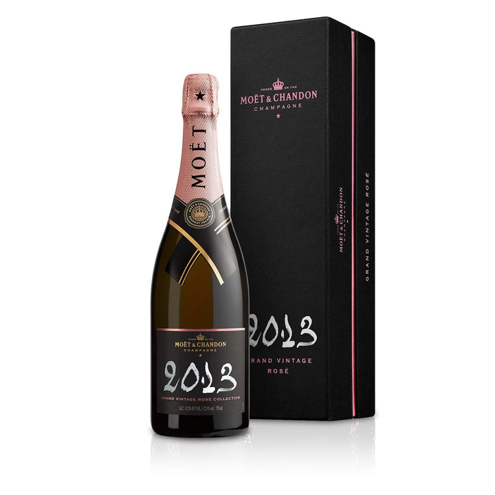 Moët &amp; Chandon Grand Vintage Rosé 2013 Champagne (0.75 l) in gift box