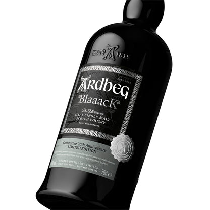 ARDBEG BLAAACK 46% Committee 20th Anniversary Limited Edition