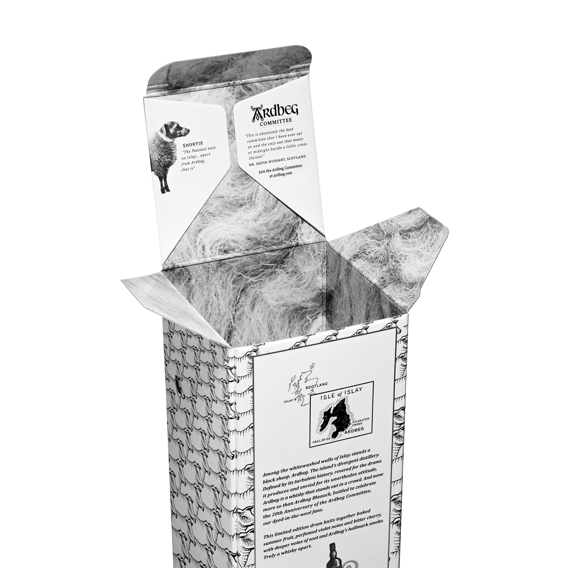 ARDBEG BLAAACK 46% Committee 20th Anniversary Limited Edition