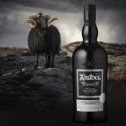 ARDBEG BLAAACK 46% Committee 20th Anniversary Limited Edition