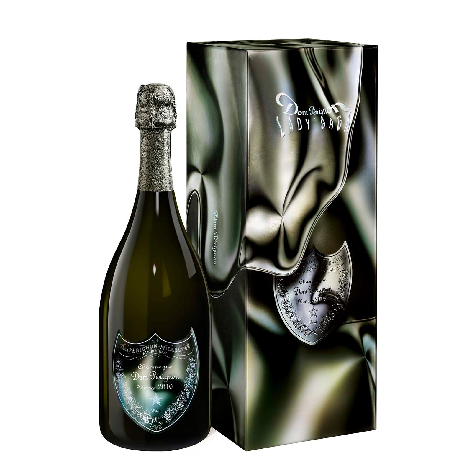 Dom Pérignon Vintage 2010 Lady Gaga Limited Edition in Gift Box