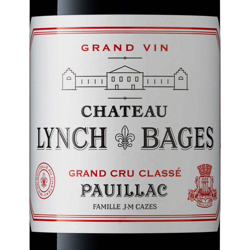 2018 Château Lynch-Bages, Pauillac Grand Cru Classé, (0.75 L) Dry Red Wine