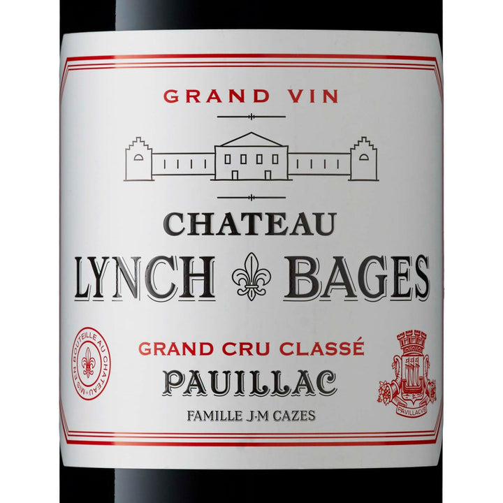2018 Château Lynch-Bages, Pauillac Grand Cru Classé, (0.75 L) Dry Red Wine