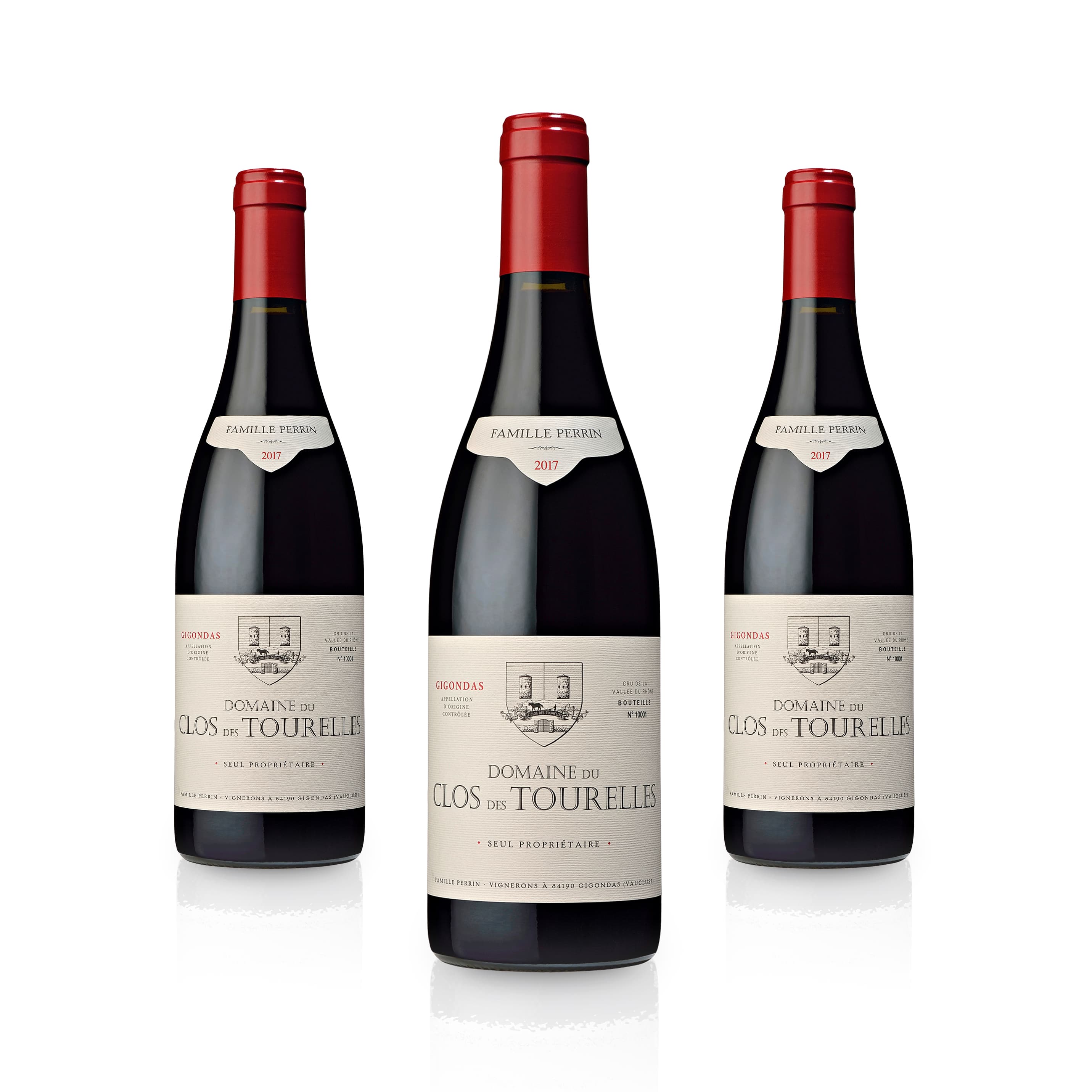 2017 Famille Perrin Gigondas Domaine du Clos des Tourelles - Frankreich
