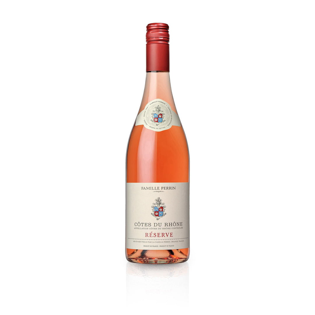 2019 Famille Perrin Cotes du Rhone Reserve Rose - Frankreich 0,75L 13% Giftbasket