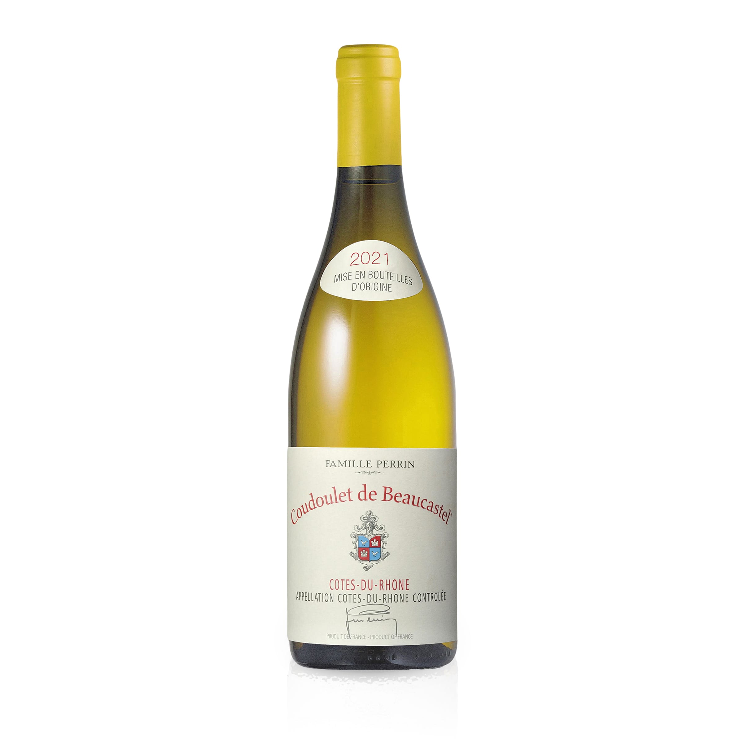 2021 Coudoulet de Beaucastel Bio Blanc Côtes du Rhône Weißwein trocken