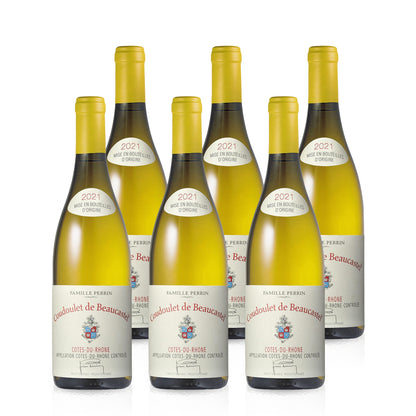 2021 Coudoulet de Beaucastel Bio Blanc Côtes du Rhône Weißwein trocken