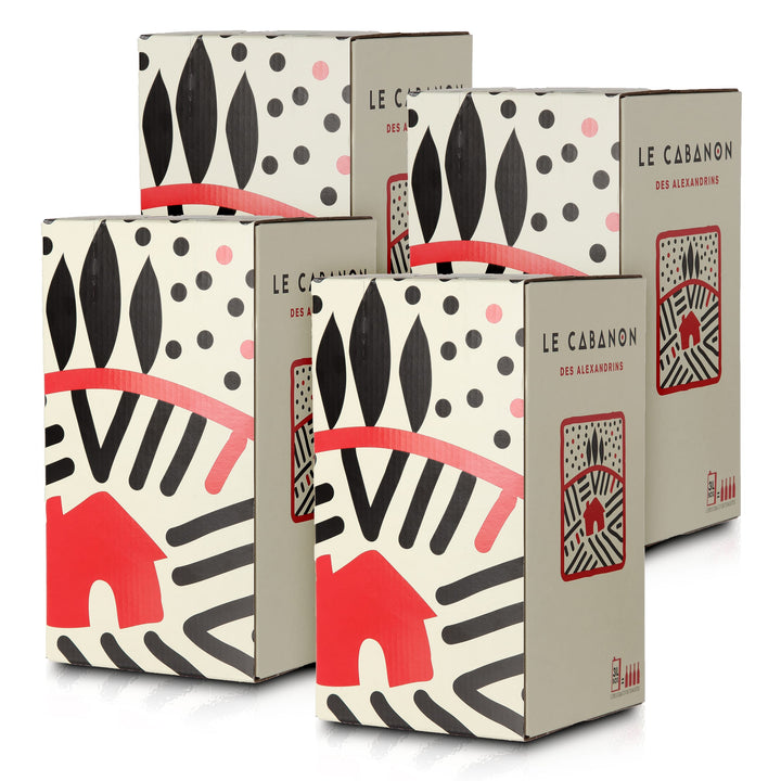 Maison Les Alexandrins Le Cabanon Rouge trocken Bag-in-Box 3L