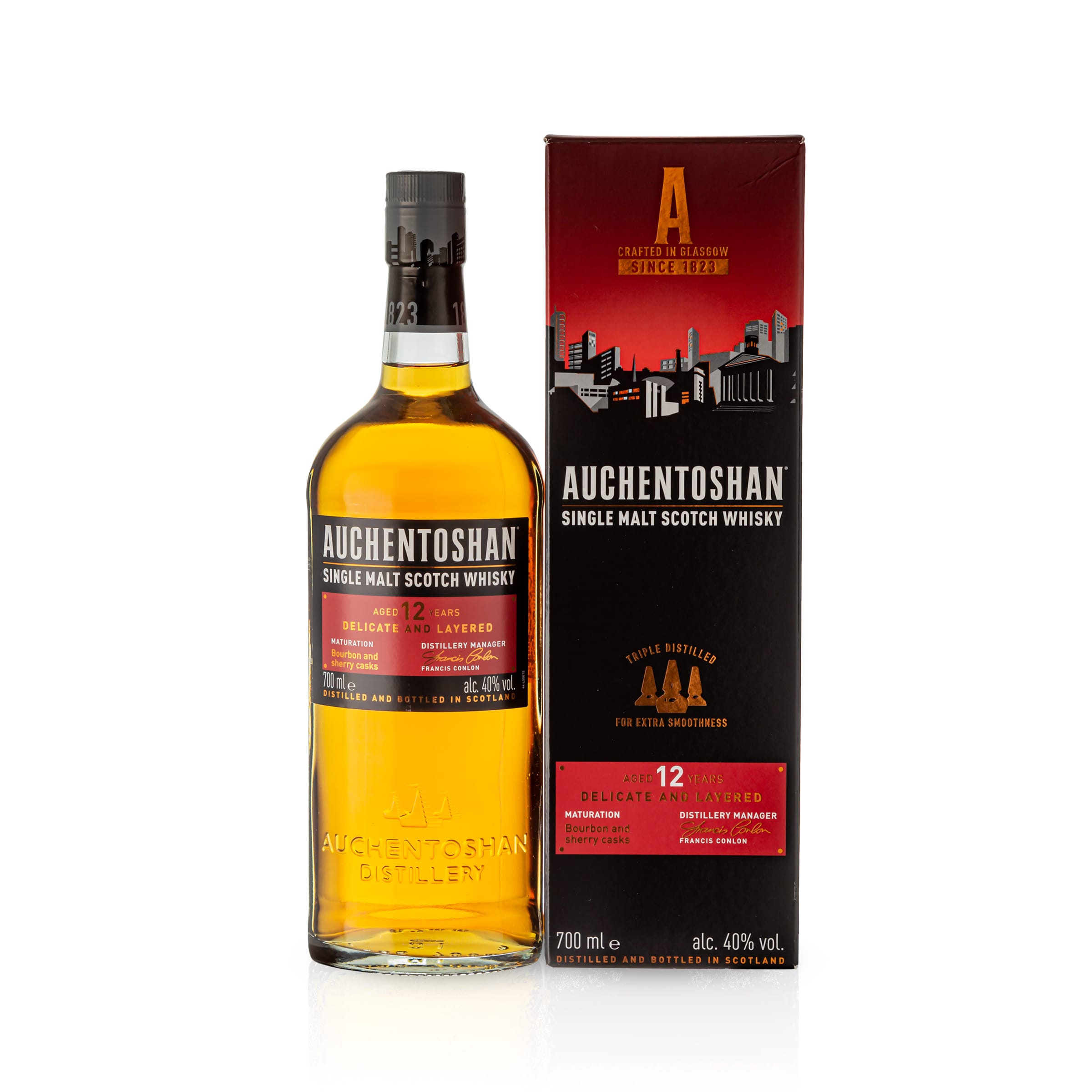 Auchentoshan 12 Jahre Old Lowland Single Malt