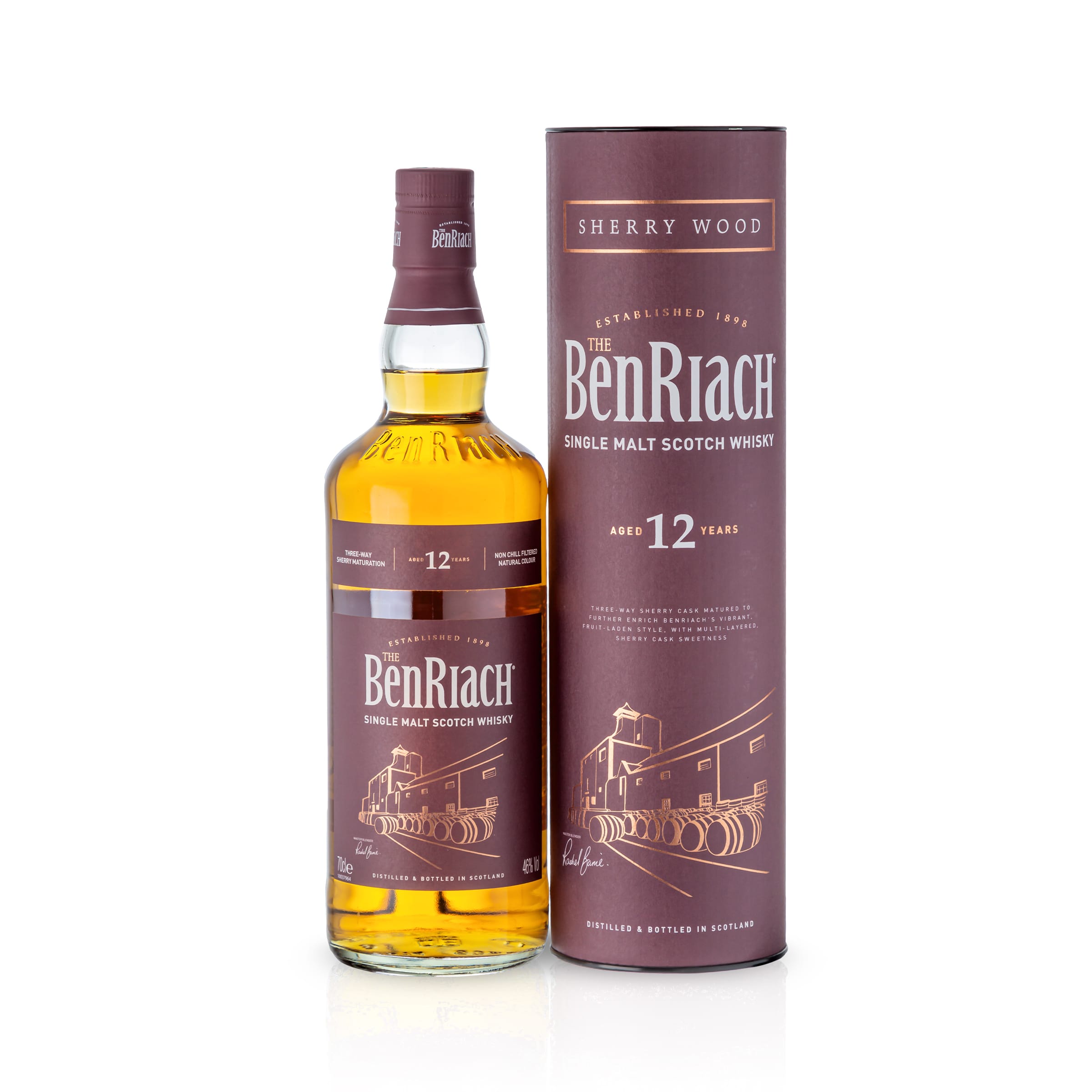 BenRiach 12 Jahre Sherry Wood Speyside Single Malt