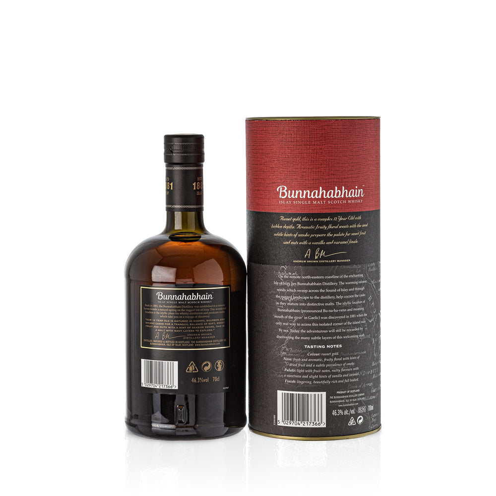 Bunnahabhain 12 Year Old Islay Single Malt