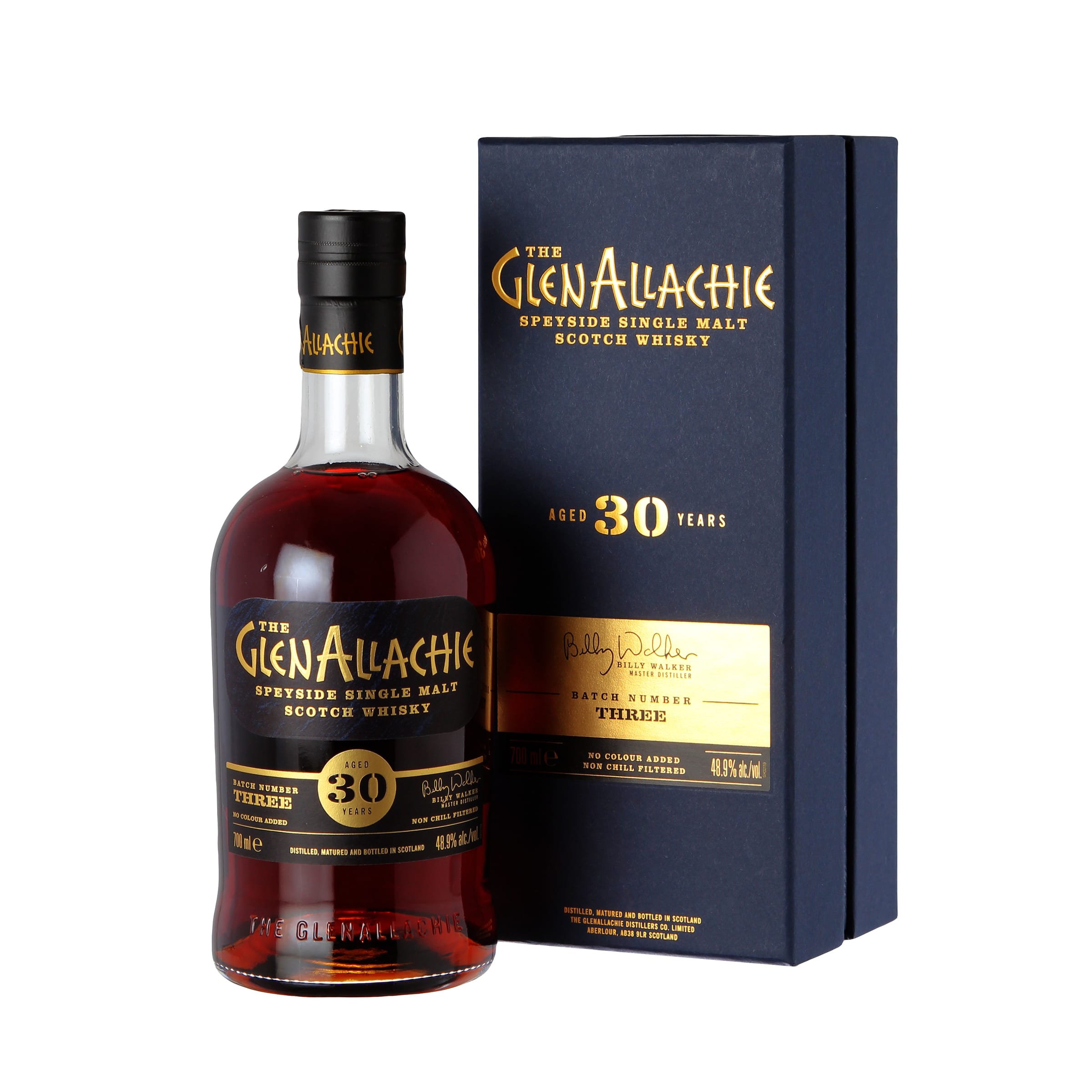 GlenAllachie 30-year-old Cask Strength Batch Number Three
