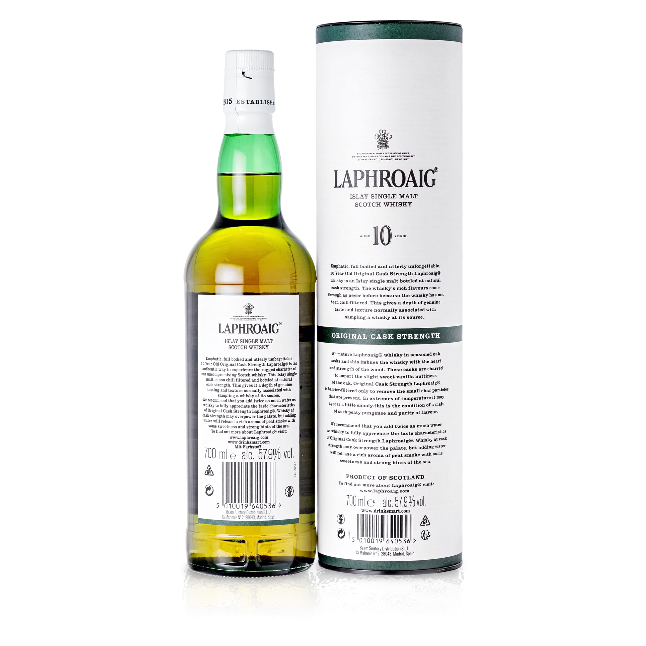 Laphroaig 10 Jahre Cask Strength Batch 013 - 57,9% vol.