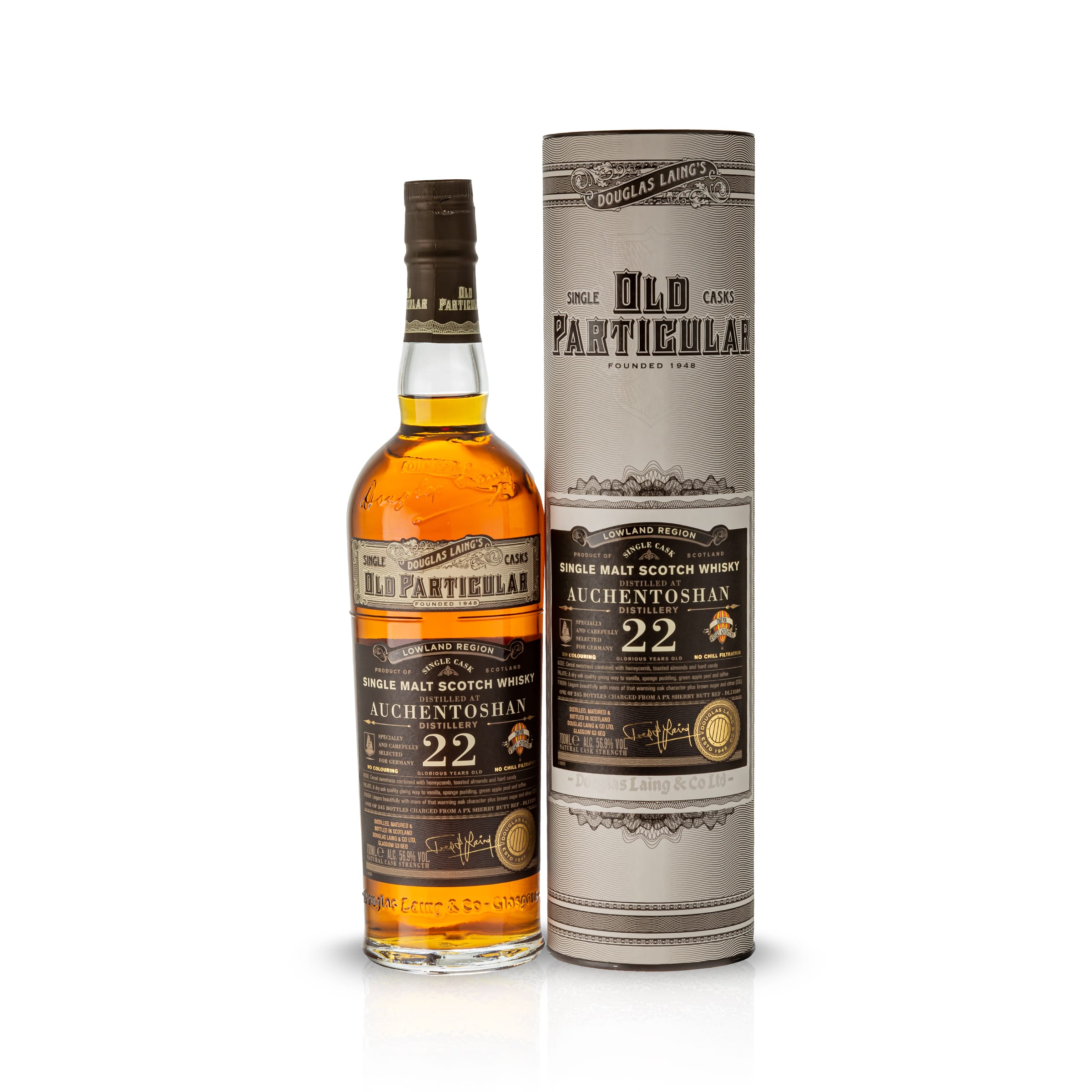 Auchentoshan PX 22 Year Old OLD PARTICULAR Cask DL 13389
