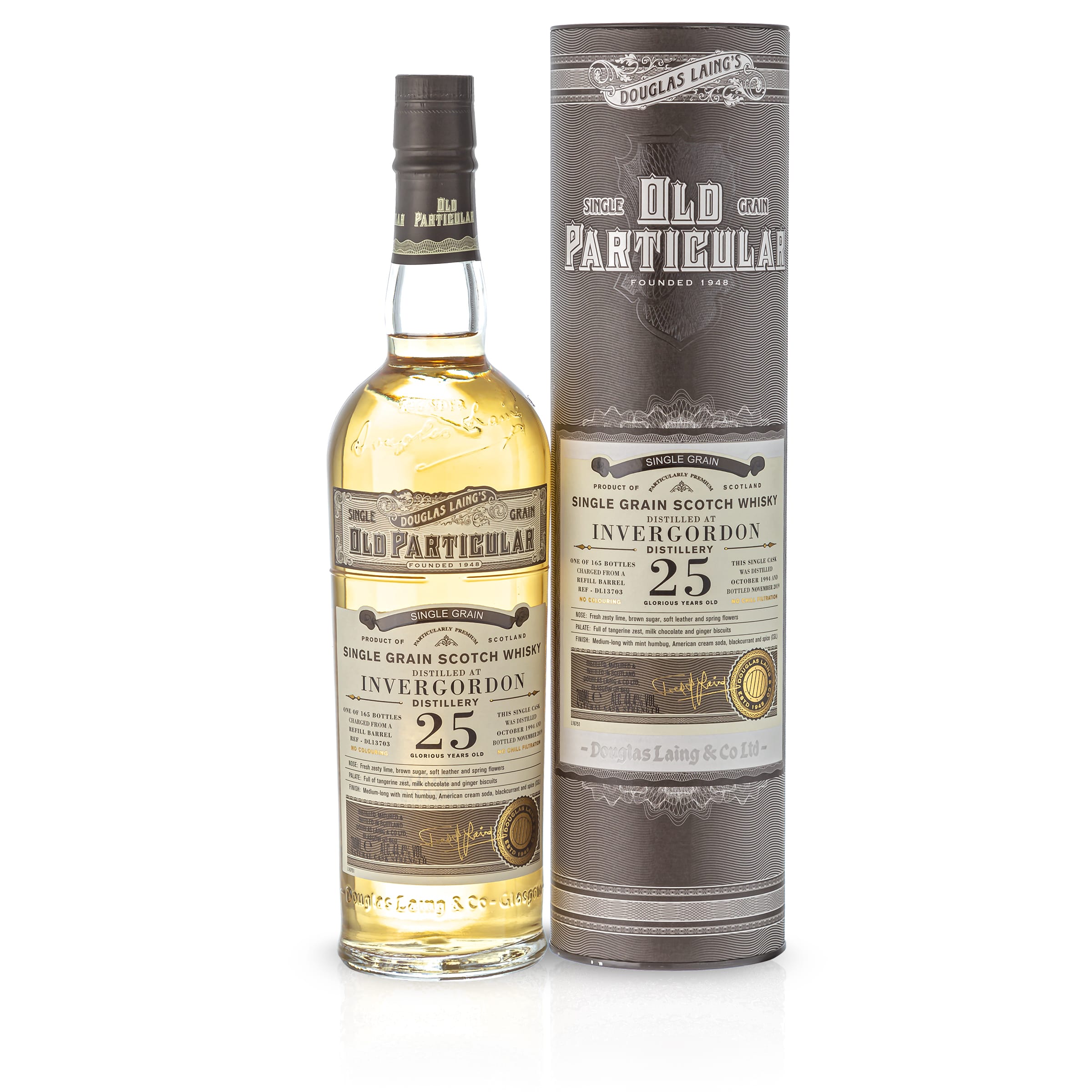 Invergordon 25 Jahre OLD PARTICULAR Cask DL 13703