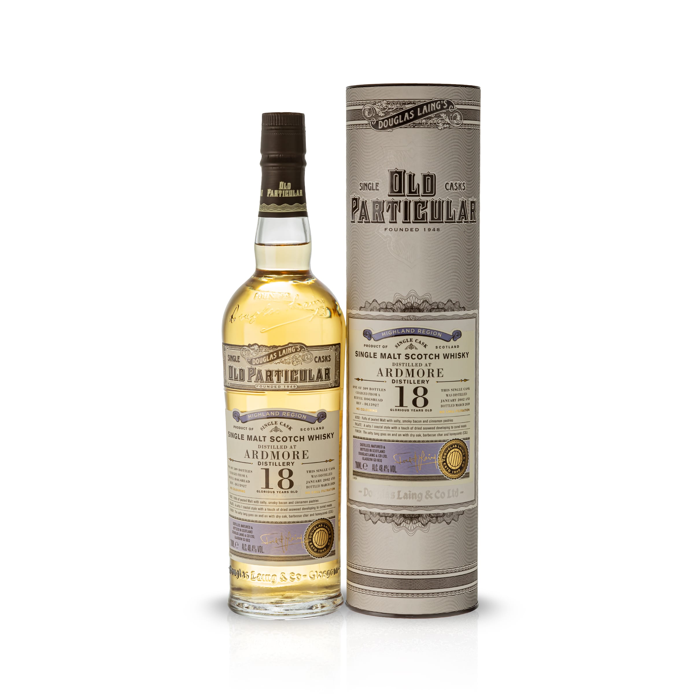 Ardmore 18 Jahre OLD PARTICULAR Cask DL 13927