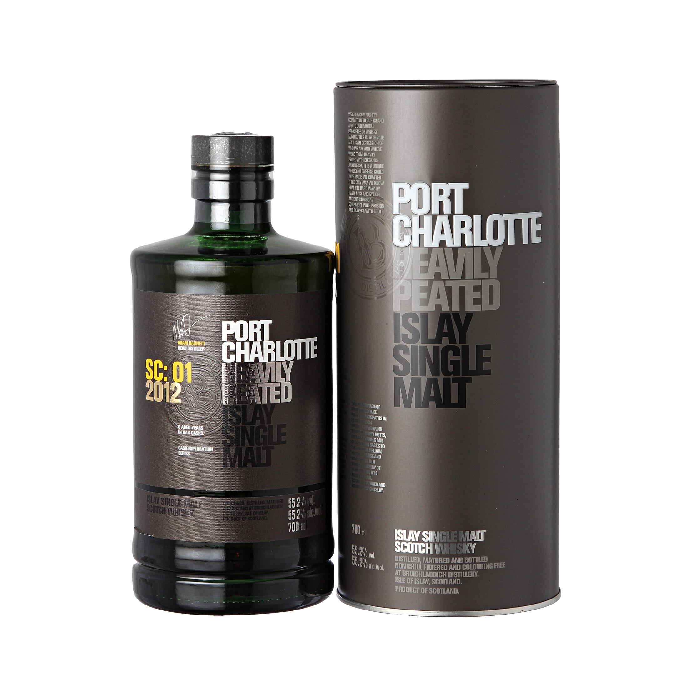 Port Charlotte SC:01 2012 Heavily Peated Islay Single Malt Scotch Whisky
