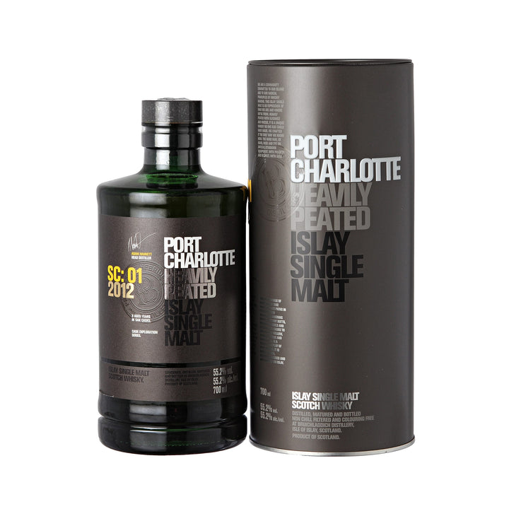 Port Charlotte SC:01 2012 Heavily Peated Islay Single Malt Scotch Whisky