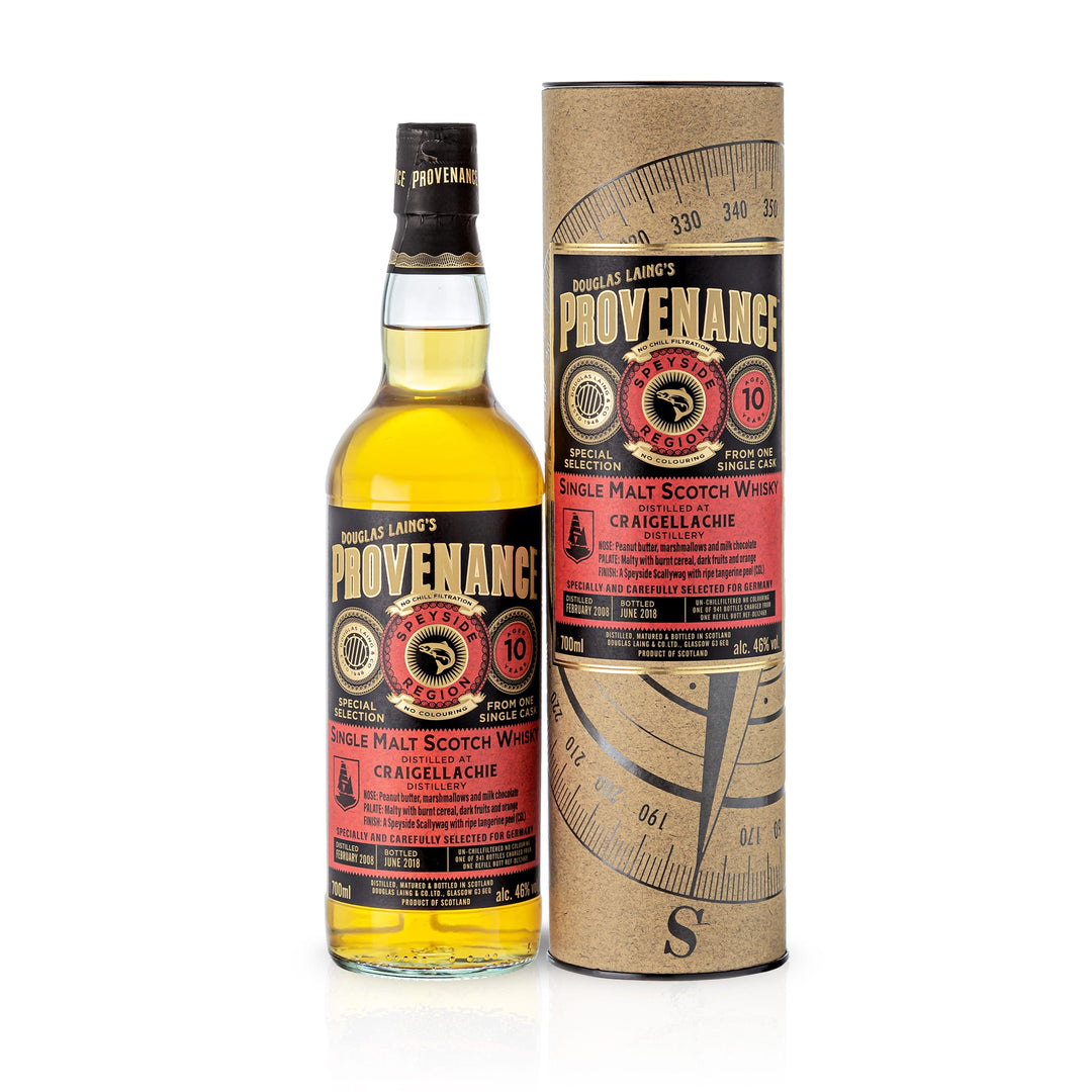 Craigellachie 10 Year Old Provenance