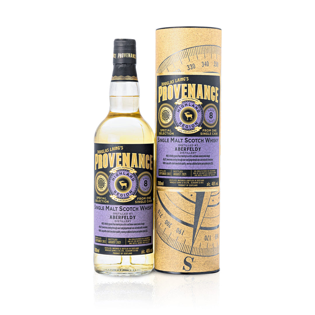 Aberfeldy 8 Jahre - 2012 Provenance