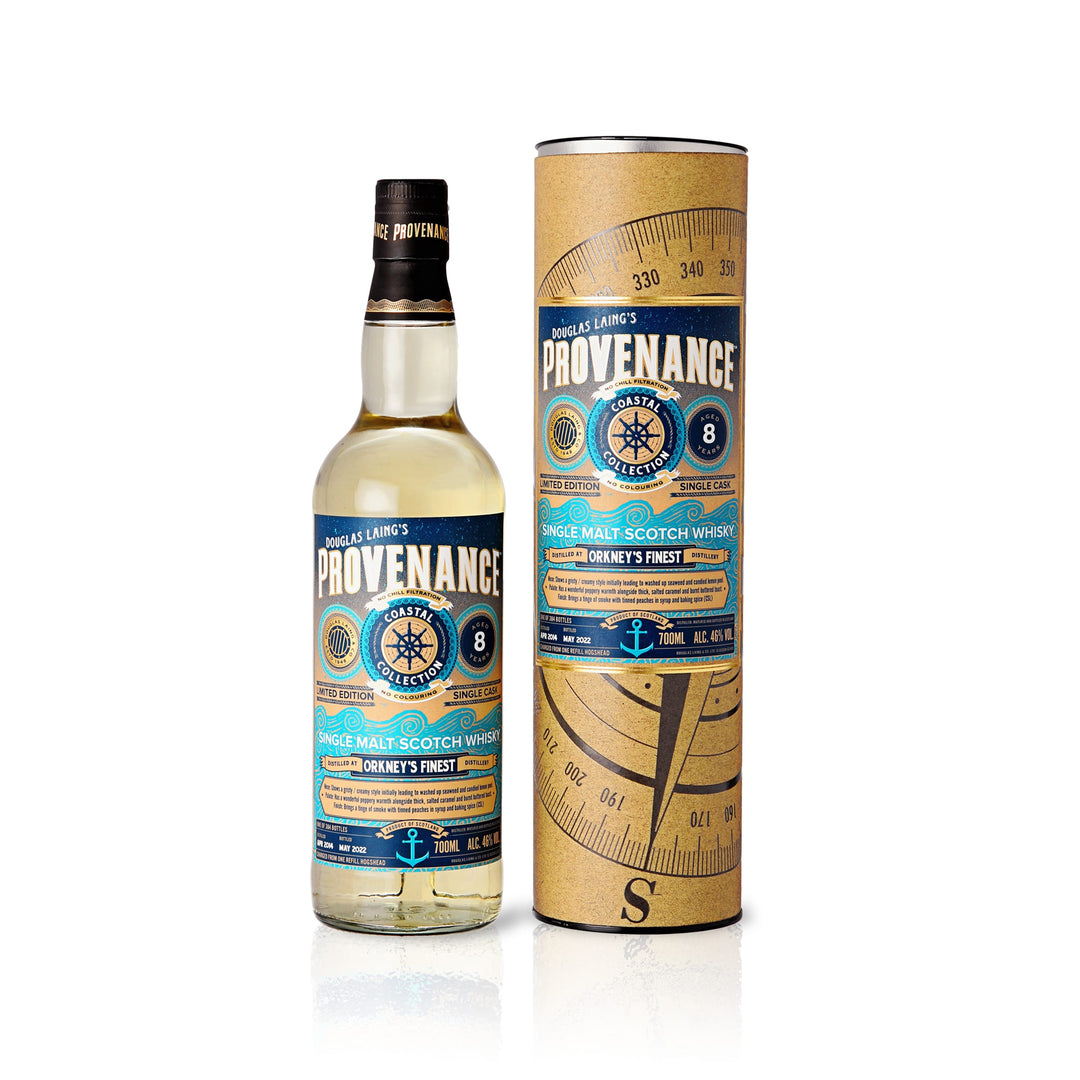 Orkney's Finest 8 Jahre - Provenance Coastal - Douglas Laing