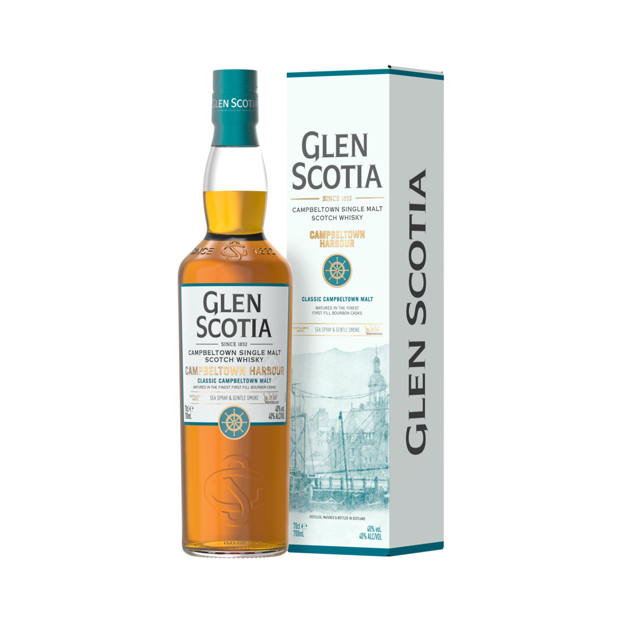 Springbank 12 Jahre Whisky Set  -  1x Springbank 12 Jahre -  1x Glen Scotia Harbour - 1x Glen Scotia Double Cask