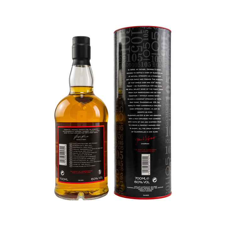 Glenfarclas 105 Cask Strength Single Malt Whisky 60% Vol. - 0.7l